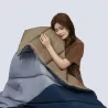 NATUREHIKE Sunny PL02 : Couette de camping chaude et confortable